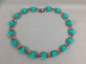 Wavy Turquoise Necklace
