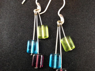 Large Beaded Earrings