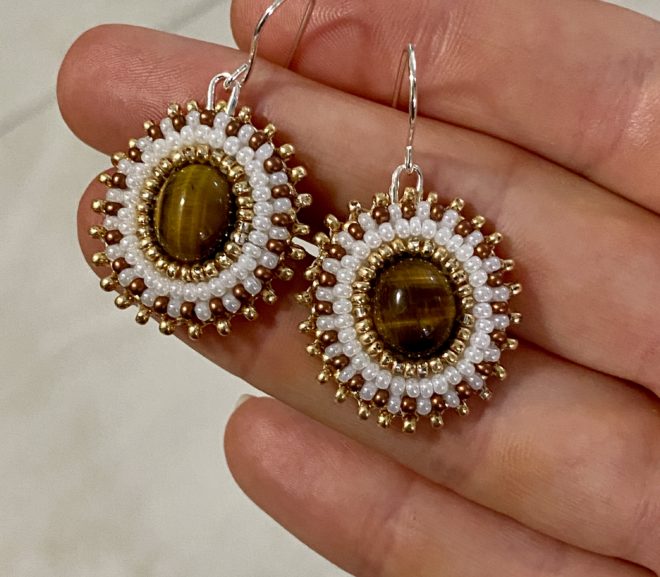 Tiger’s Eye Earrings